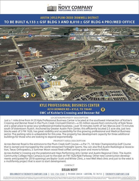 4210 Benner Rd, Kyle, TX à louer - Aérien - Image 2 de 5