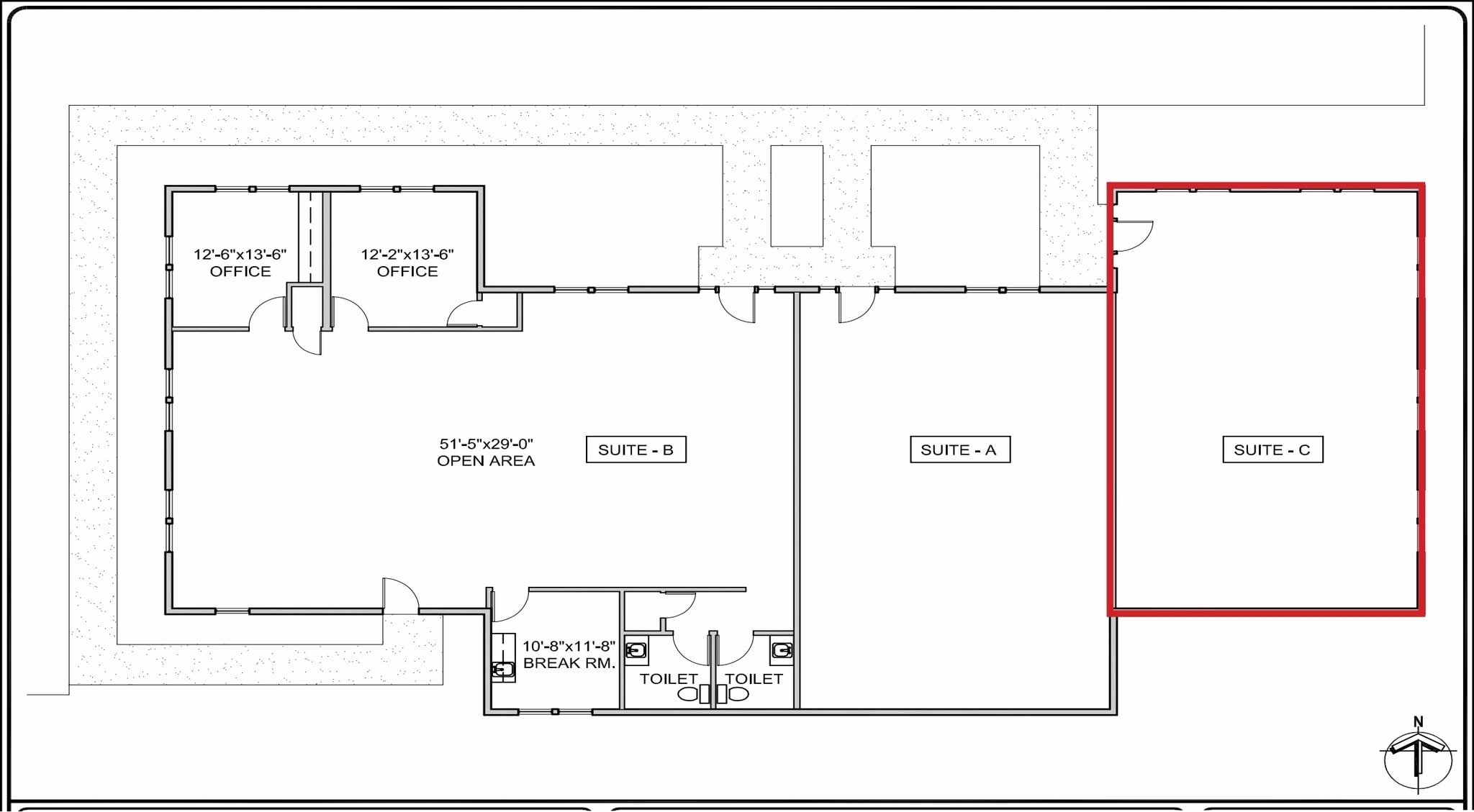 4150 S Demaree St, Visalia, CA for lease Floor Plan- Image 1 of 1
