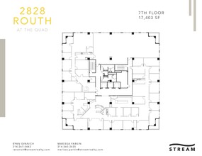 2828 Routh St, Dallas, TX for lease Floor Plan- Image 1 of 1