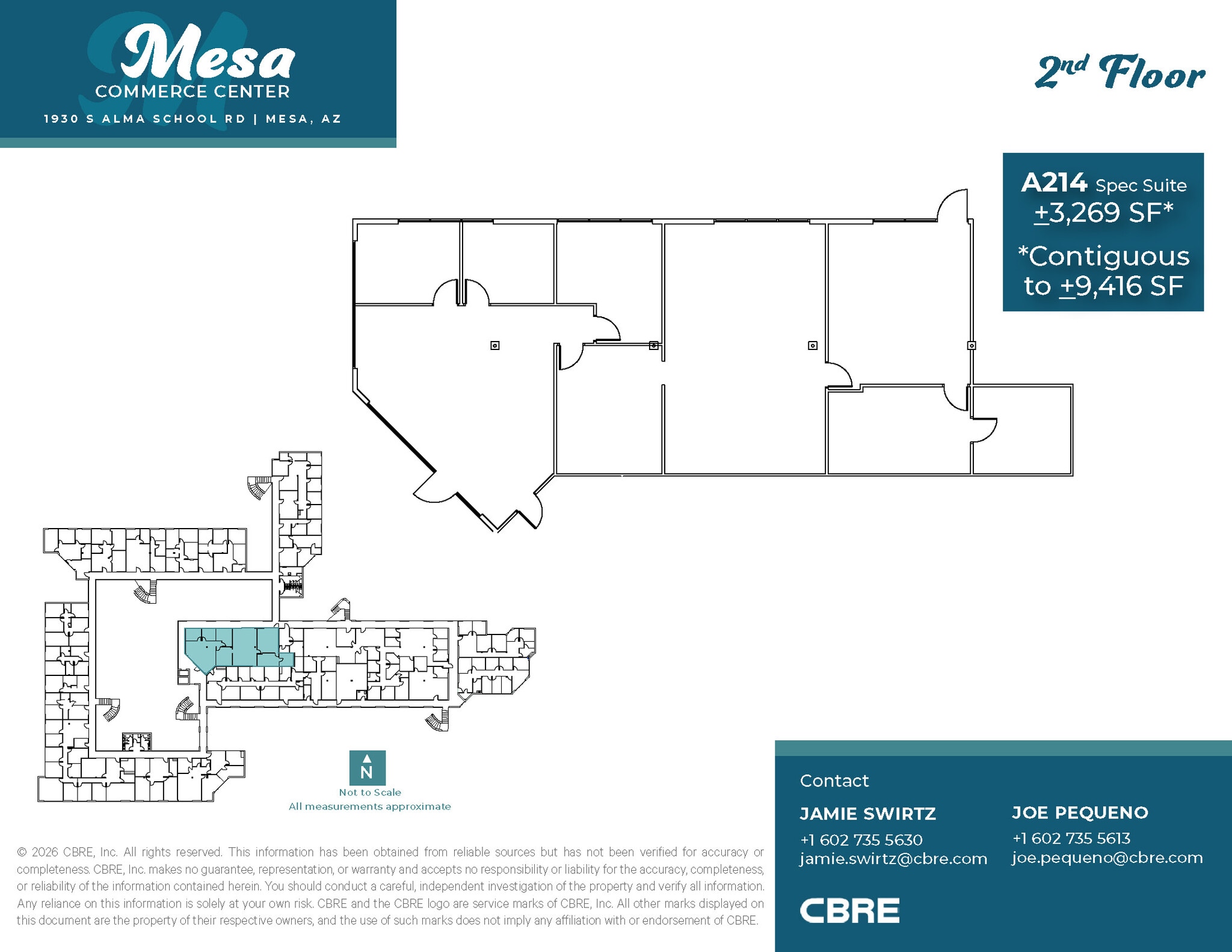1930 S Alma School Rd, Mesa, AZ for lease Floor Plan- Image 1 of 14