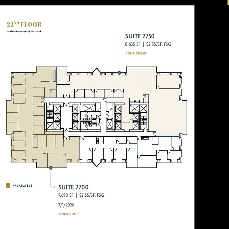 750 B St, San Diego, CA for lease Floor Plan- Image 1 of 1