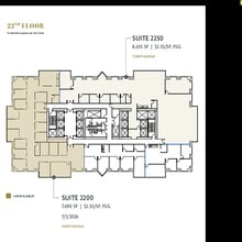750 B St, San Diego, CA for lease Floor Plan- Image 1 of 1
