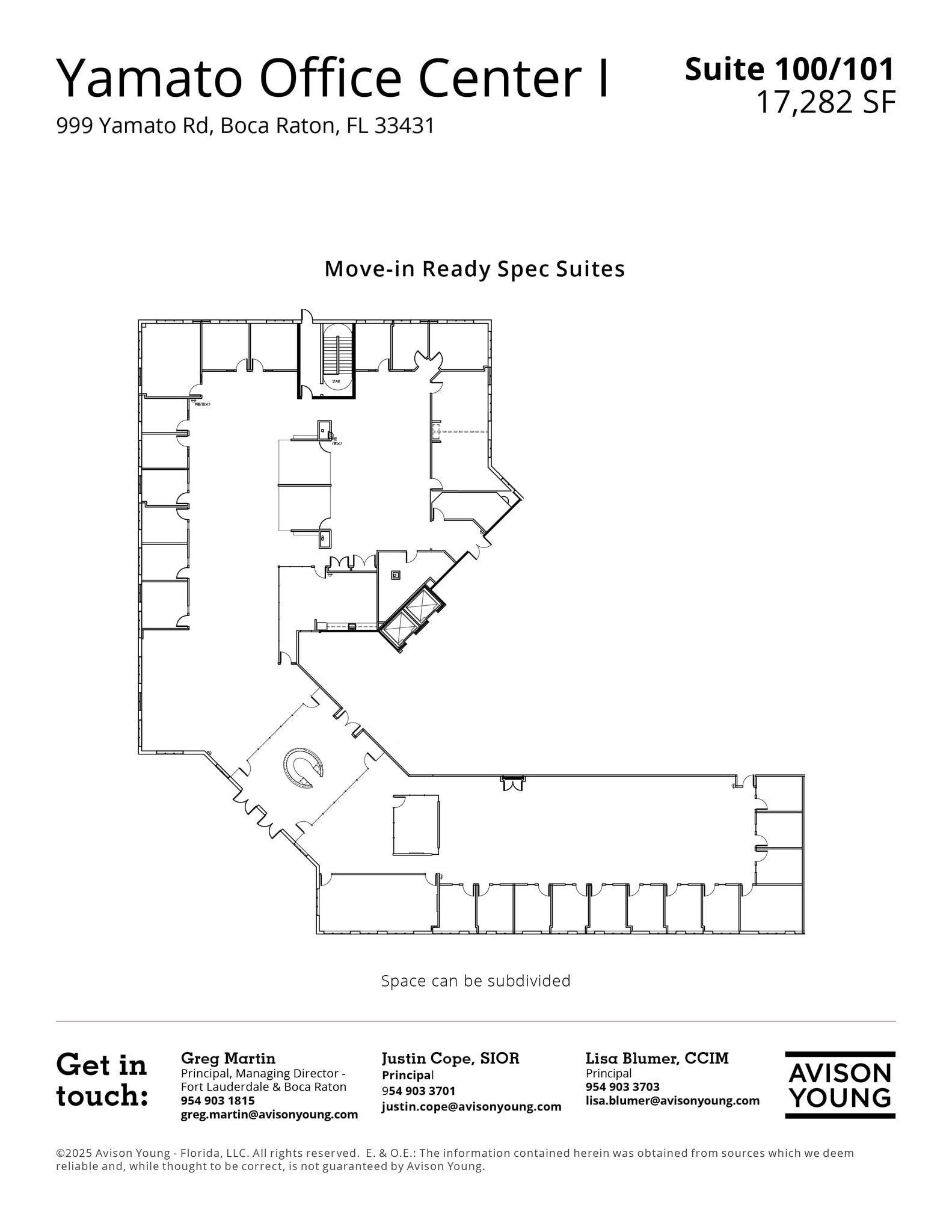 999-1001 W Yamato Rd, Boca Raton, FL à louer Photo intérieure- Image 1 de 1