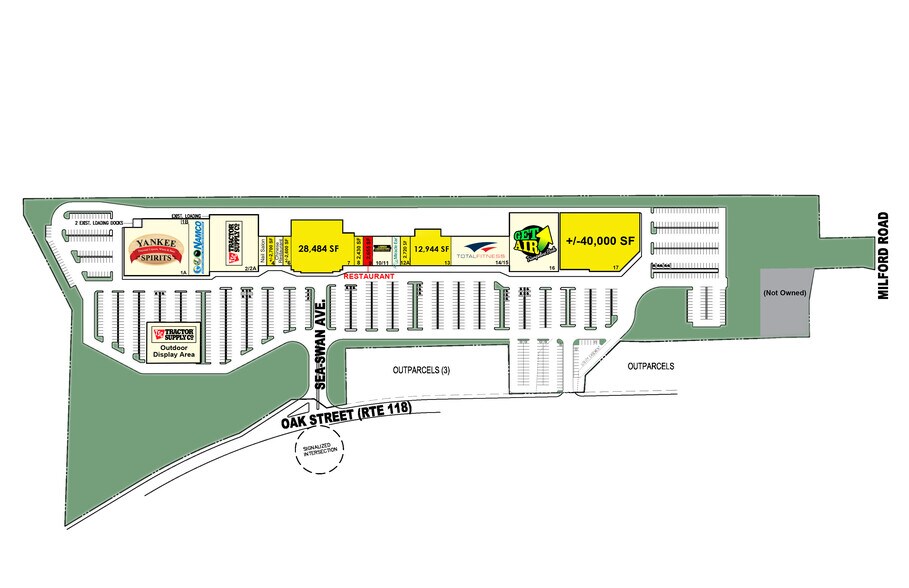 207 Swansea Mall Dr, Swansea, MA à louer - Photo du bâtiment - Image 2 de 10