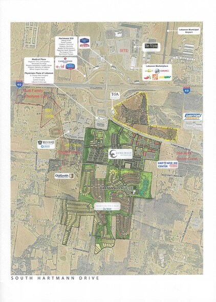 00 Hartman Dr, Lebanon, TN à vendre - Aérien - Image 2 de 2