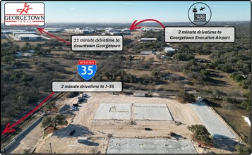7000 Airport Rd, Georgetown, TX - Aerial map view - Image1