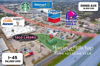 Plus de détails pour 111 S Interstate Highway 45, Ennis, TX - Vente au détail à vendre