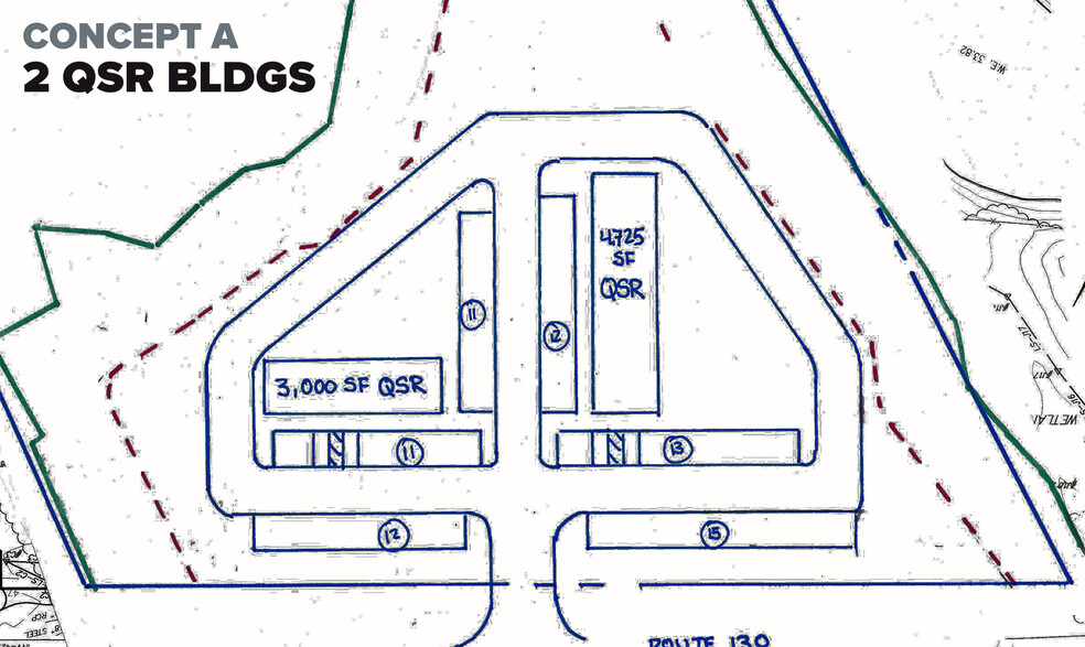 Route 130, Bordentown, NJ for sale - Site Plan - Image 3 of 5