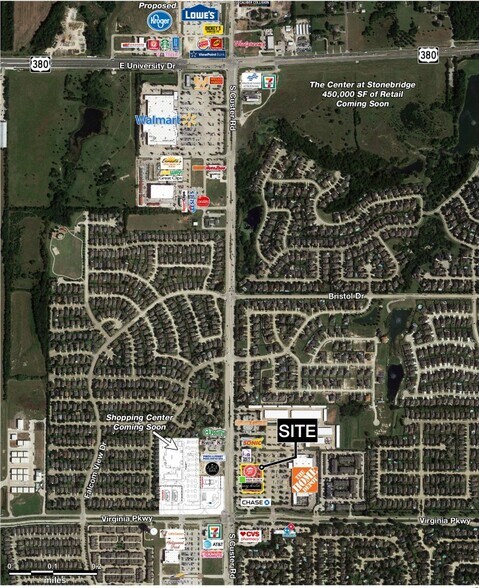 210 S Custer Rd, McKinney, TX à louer - Aérien - Image 2 de 3