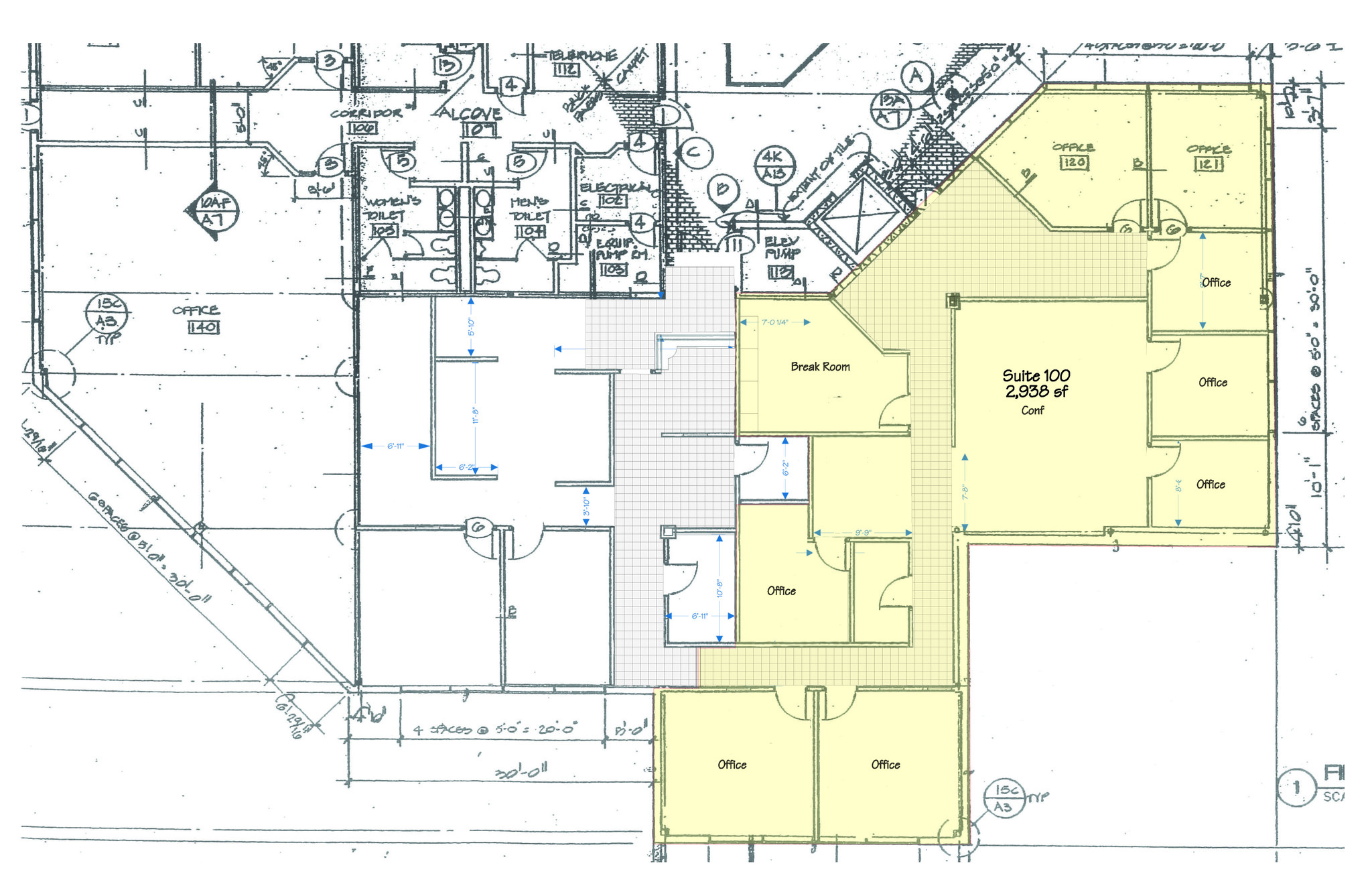 333 W Wilcox Dr, Sierra Vista, AZ à louer Plan d’étage- Image 1 de 1