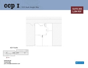 3131 S Vaughn Way, Aurora, CO for lease Site Plan- Image 1 of 2