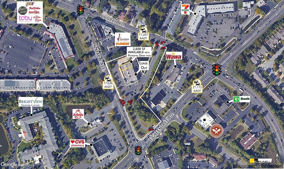 235 N Maple Ave, Marlton, NJ à louer - Photo du bâtiment - Image 2 de 6