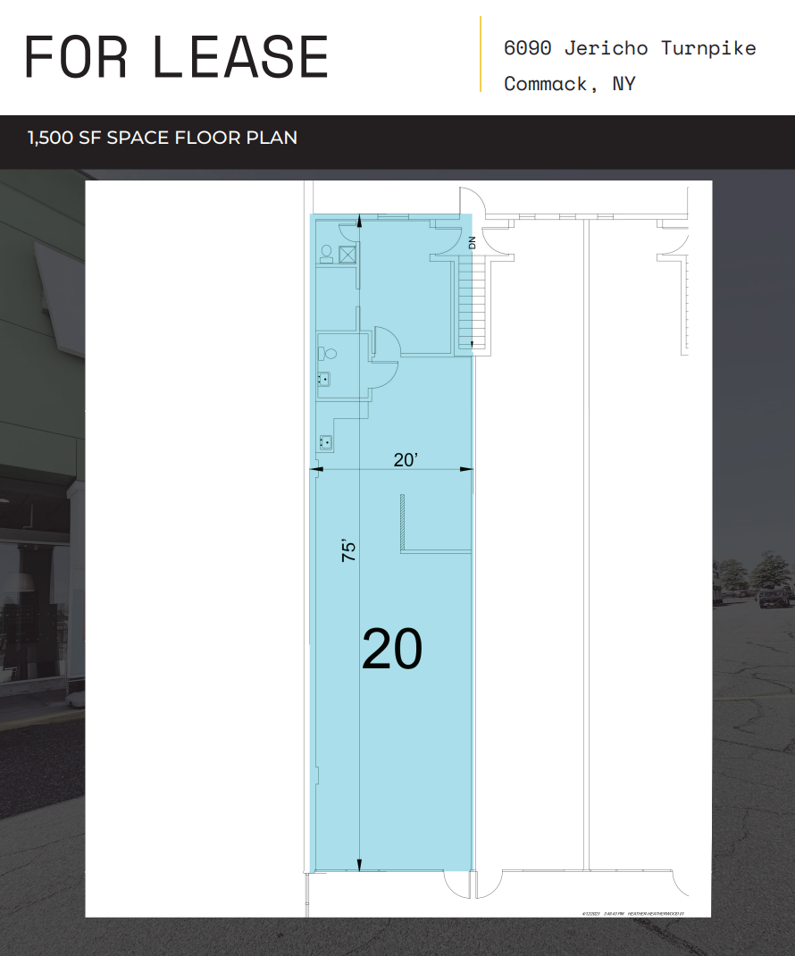 6090-6136 Jericho Tpke, Commack, NY for lease Floor Plan- Image 1 of 1