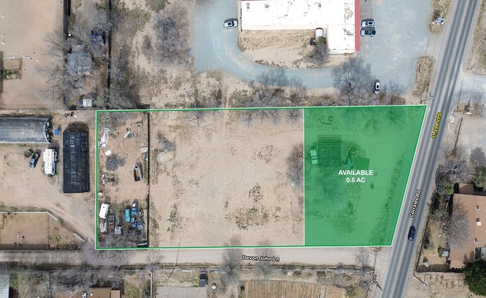 3871 Corrales Rd, Corrales, NM for lease - Aerial - Image 3 of 7