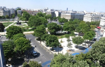 Paris, PAR - Aérien Vue de la carte