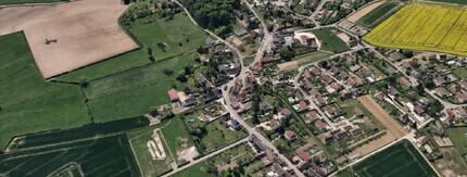 Farges-lès-Chalon, SEL - Aerial map view