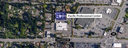 21827 76th Ave W, Edmonds, WA - AERIAL  map view