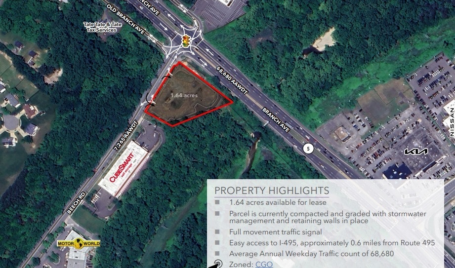 4625 Old Branch Ave, Marlow Heights, MD for lease - Primary Photo - Image 1 of 7