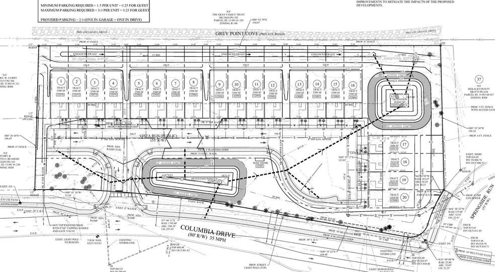 3701 Columbia Dr, Decatur, GA à vendre - Plan de site - Image 2 de 2