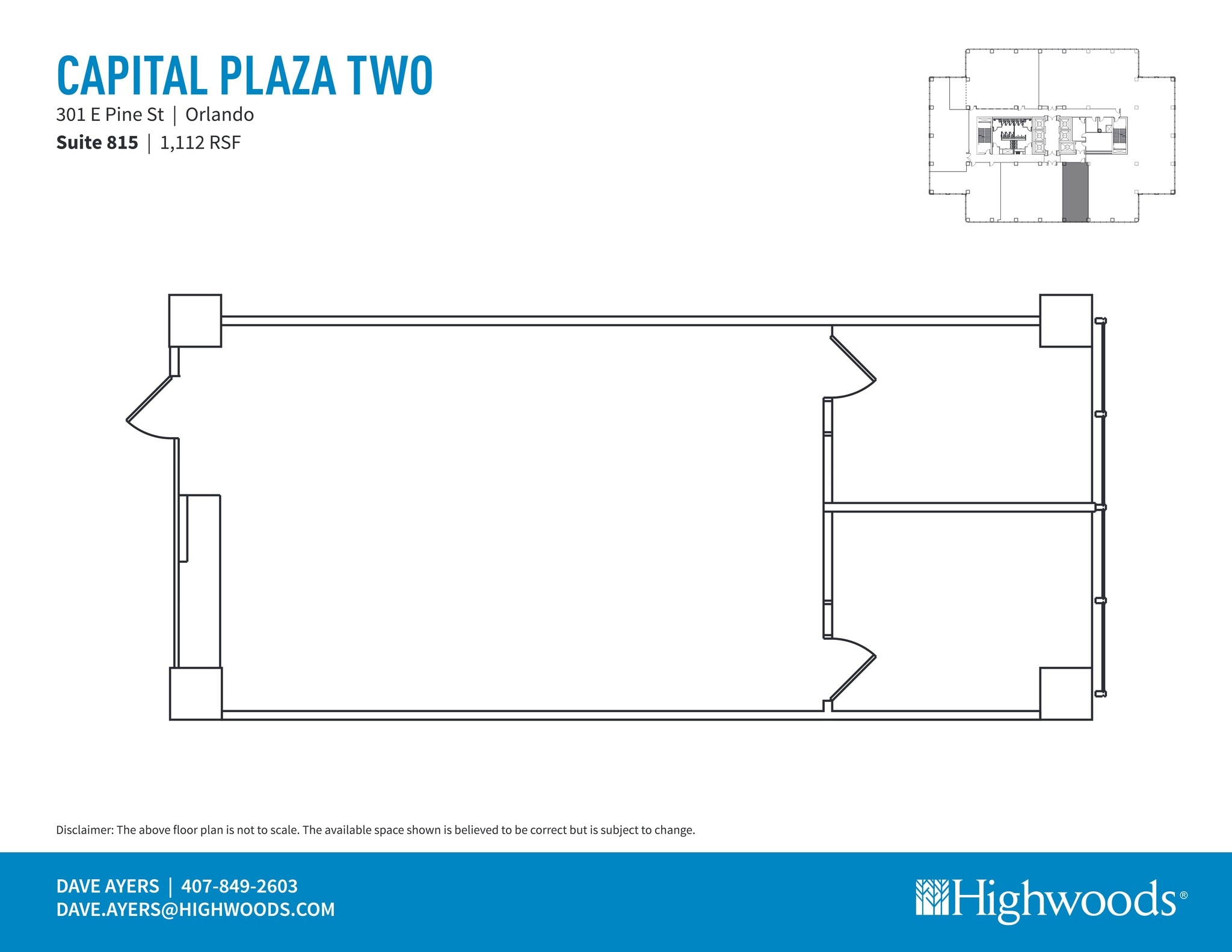 301 E Pine St, Orlando, FL for lease Site Plan- Image 1 of 1