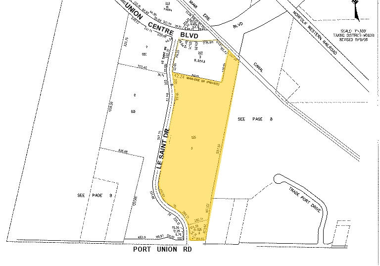 8778-8910 Le Saint Dr, West Chester, OH à vendre Plan cadastral- Image 1 de 1