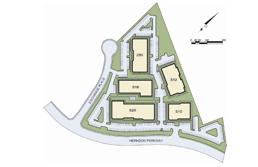 250 Exchange Pl, Herndon, VA for sale - Site Plan - Image 1 of 1