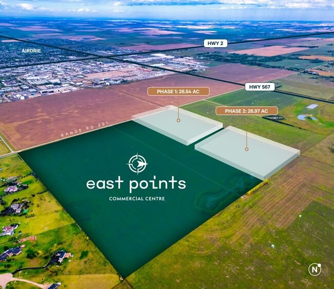 Plus de détails pour Range Road 291, Airdrie, AB - Terrain à vendre