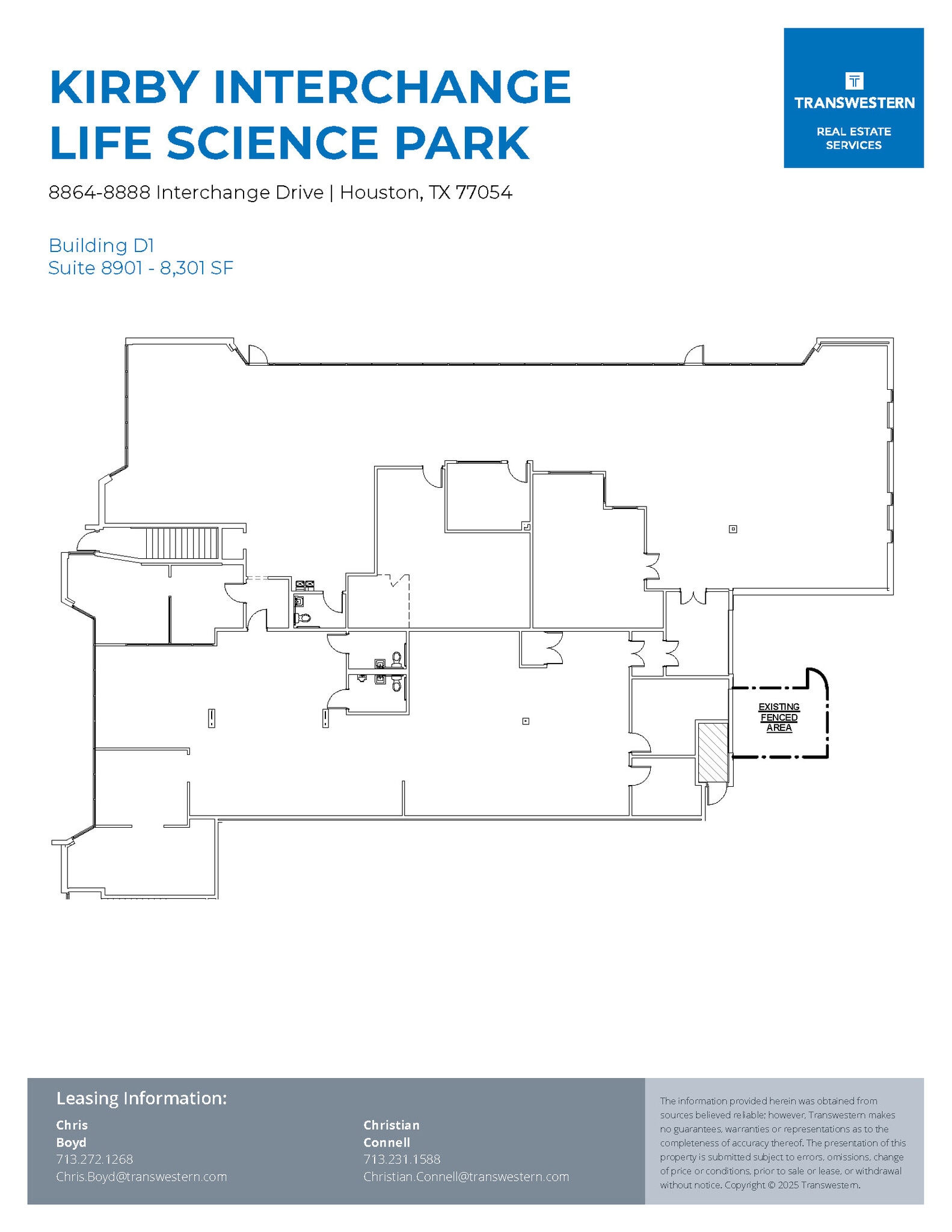 8901-8933 Interchange Dr, Houston, TX for lease Floor Plan- Image 1 of 1