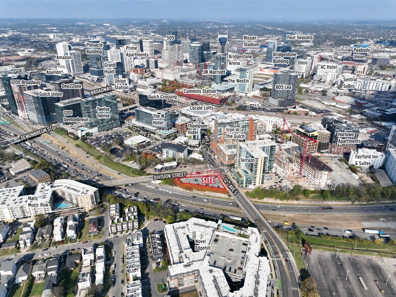 701 12th Ave S, Nashville, TN à louer - Photo du bâtiment - Image 3 de 3