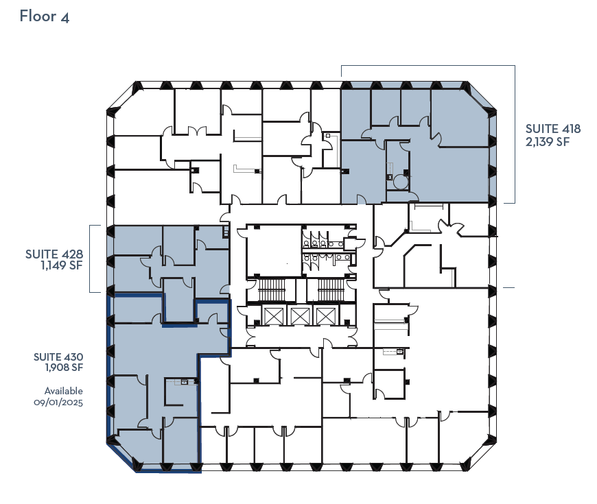 1300 Summit Ave, Fort Worth, TX à louer Plan d’étage- Image 1 de 1