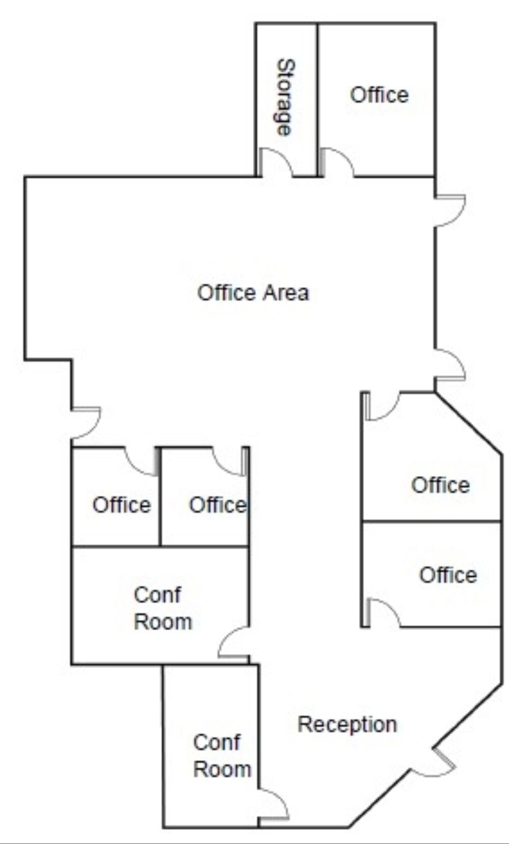 10940-10990 Bigge St, San Leandro, CA for lease Floor Plan- Image 1 of 2