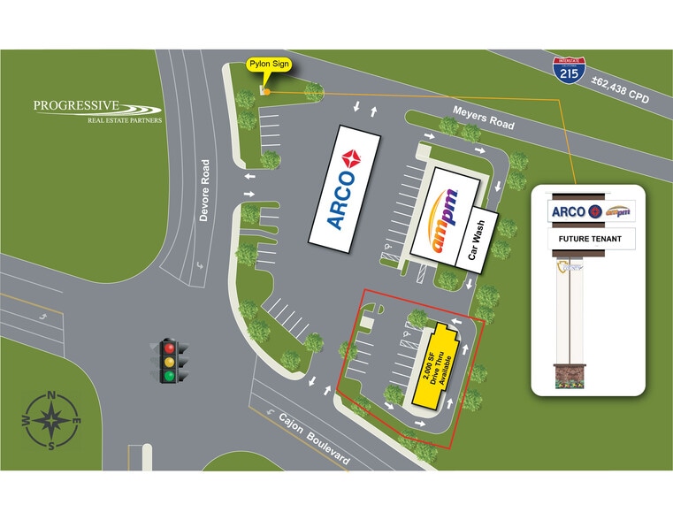 Devore Rd & Cajon Blvd, San Bernardino, CA for lease - Building Photo - Image 2 of 4