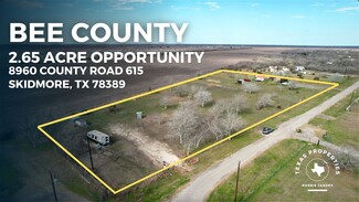 Plus de détails pour 8960 County Road 615, Skidmore, TX - Terrain à vendre