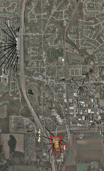 SWC Hwy 16 & Hwy 83, Delafield, WI for lease - Aerial - Image 2 of 4