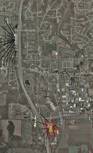 SWC Hwy 16 & Hwy 83, Delafield, WI - AERIAL  map view
