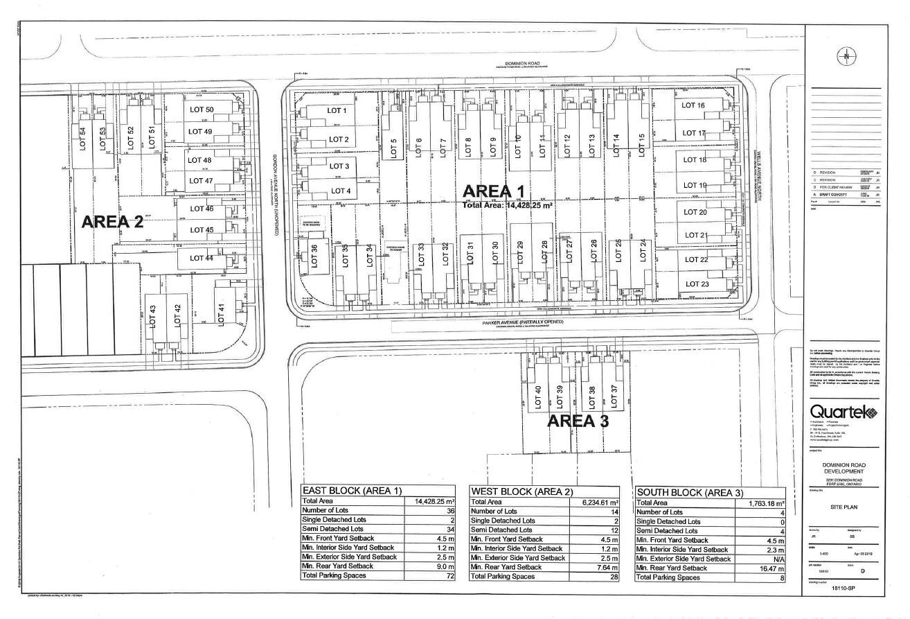 3268 Dominion Rd, Fort Erie, ON for sale Site Plan- Image 1 of 1