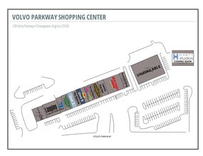 109 Volvo Pky, Chesapeake, VA for lease Site Plan- Image 1 of 1