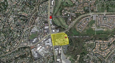 2240 N Harbor Blvd, Fullerton, CA - AERIAL  map view - Image1