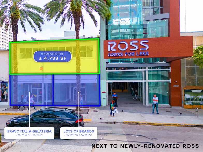226 Lincoln Rd, Miami Beach, FL for lease - Building Photo - Image 3 of 7