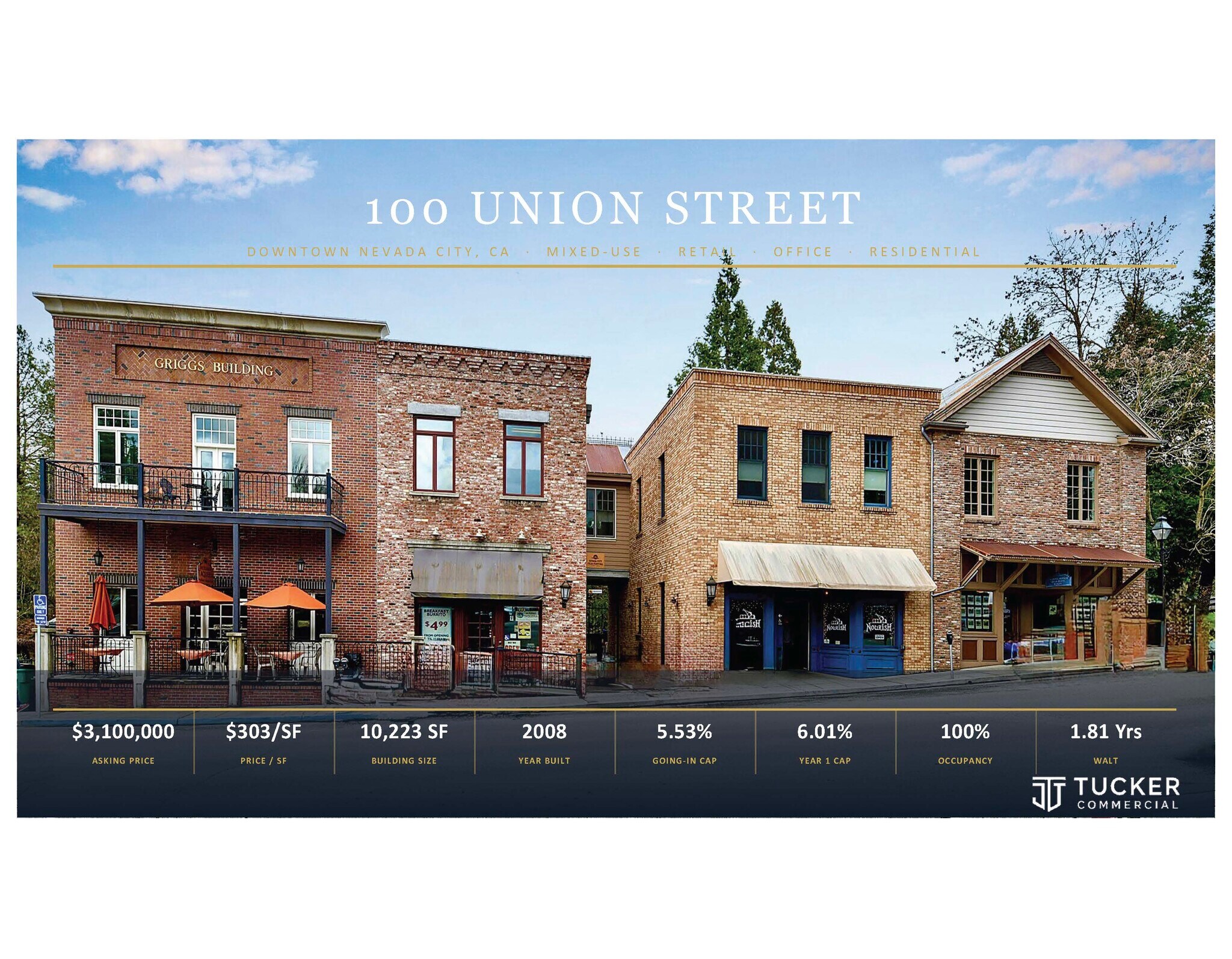 100 Union St, Nevada City, CA à vendre Photo principale- Image 1 de 83