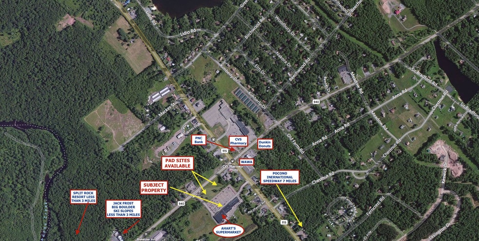 Route 940, Blakeslee, PA à louer - Photo du bâtiment - Image 2 de 2