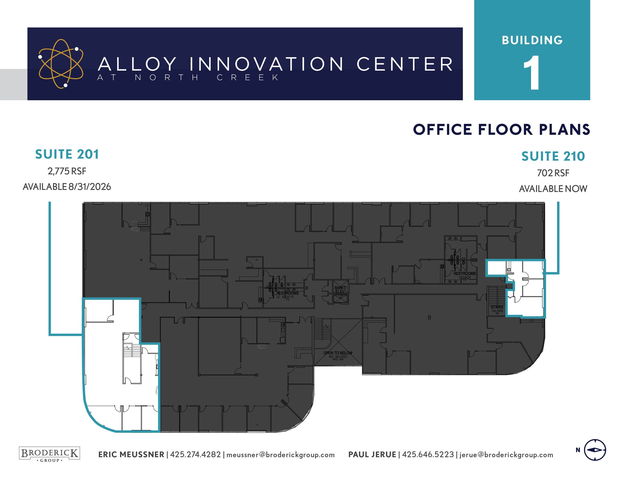 18912 North Creek Pky, Bothell, WA for lease Floor Plan- Image 1 of 1