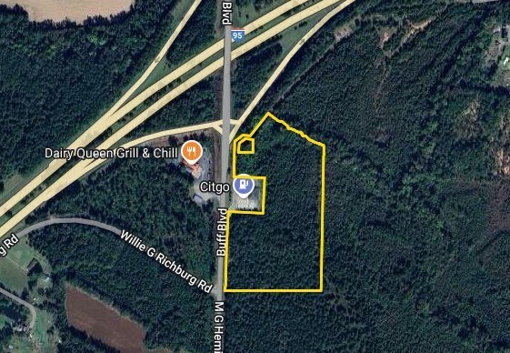 Bluff Blvd/ Exit 108 I-95, Summerton, SC à vendre Aérien- Image 1 de 15