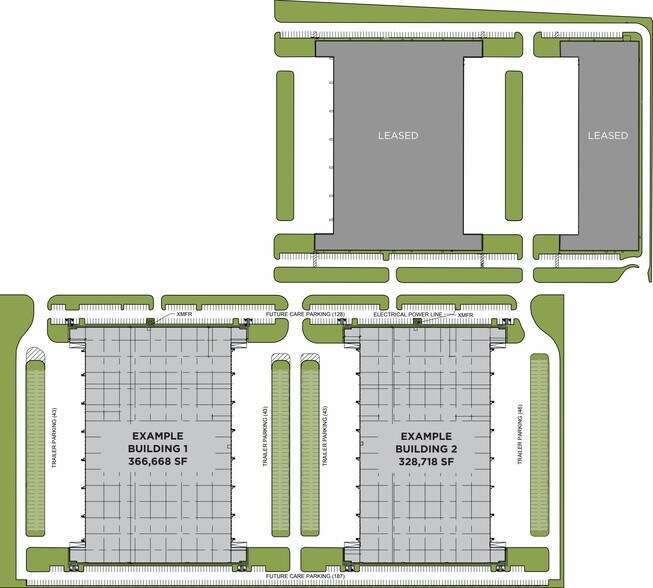 8903 Warehouse Center Dr, Humble, TX à louer - Plan de site - Image 1 de 8