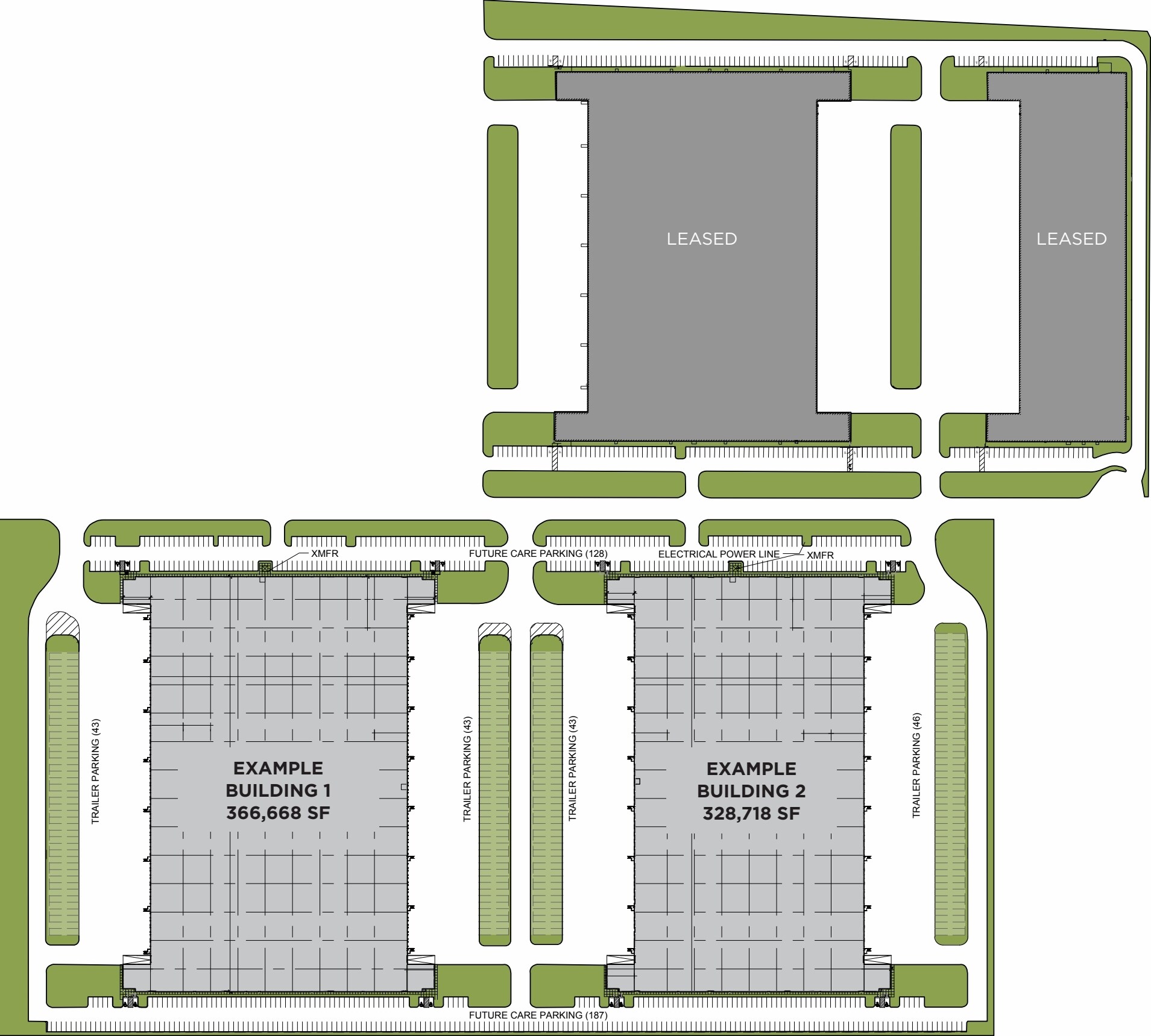 8903 Warehouse Center Dr, Humble, TX à louer Plan de site- Image 1 de 9