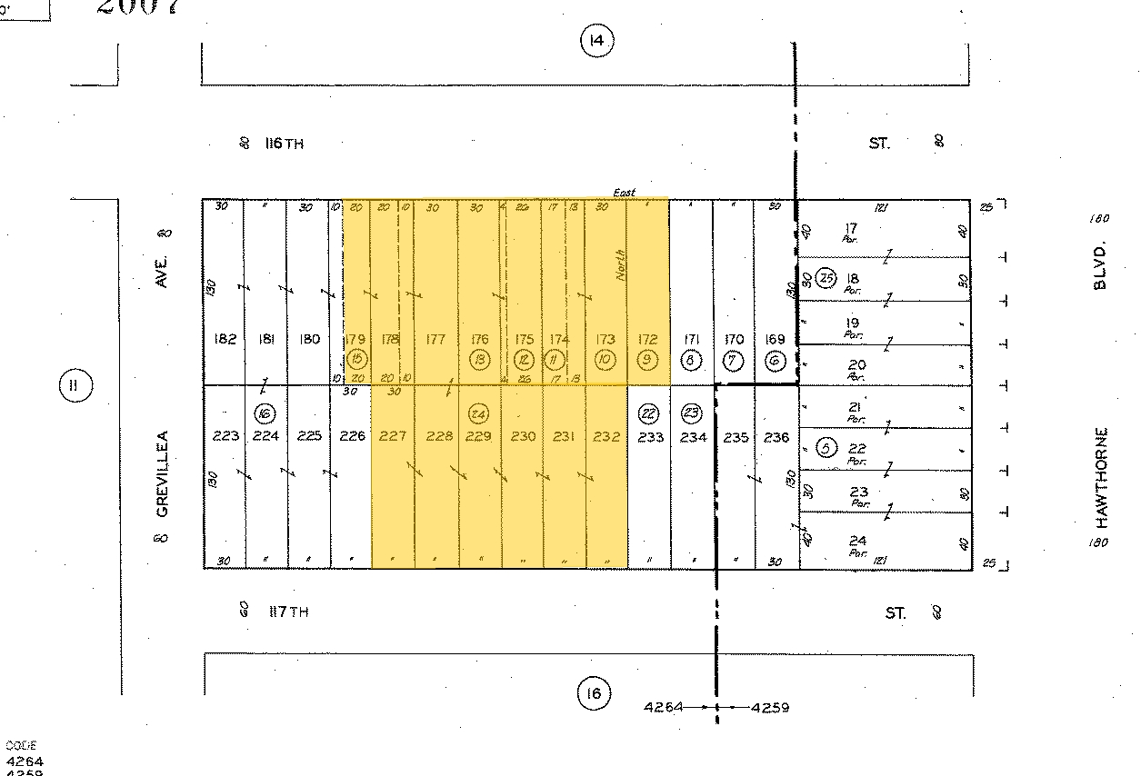 4455 W 117th St, Hawthorne, CA à vendre Plan cadastral- Image 1 de 1