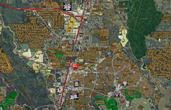 NEC Northpark Drive & Tx 494 Loop, Kingwood, TX - AERIAL  map view - Image1