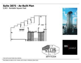 80 S 8th St, Minneapolis, MN à louer Plan d’étage- Image 1 de 1