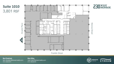 230 W Monroe St, Chicago, IL for lease Floor Plan- Image 1 of 1