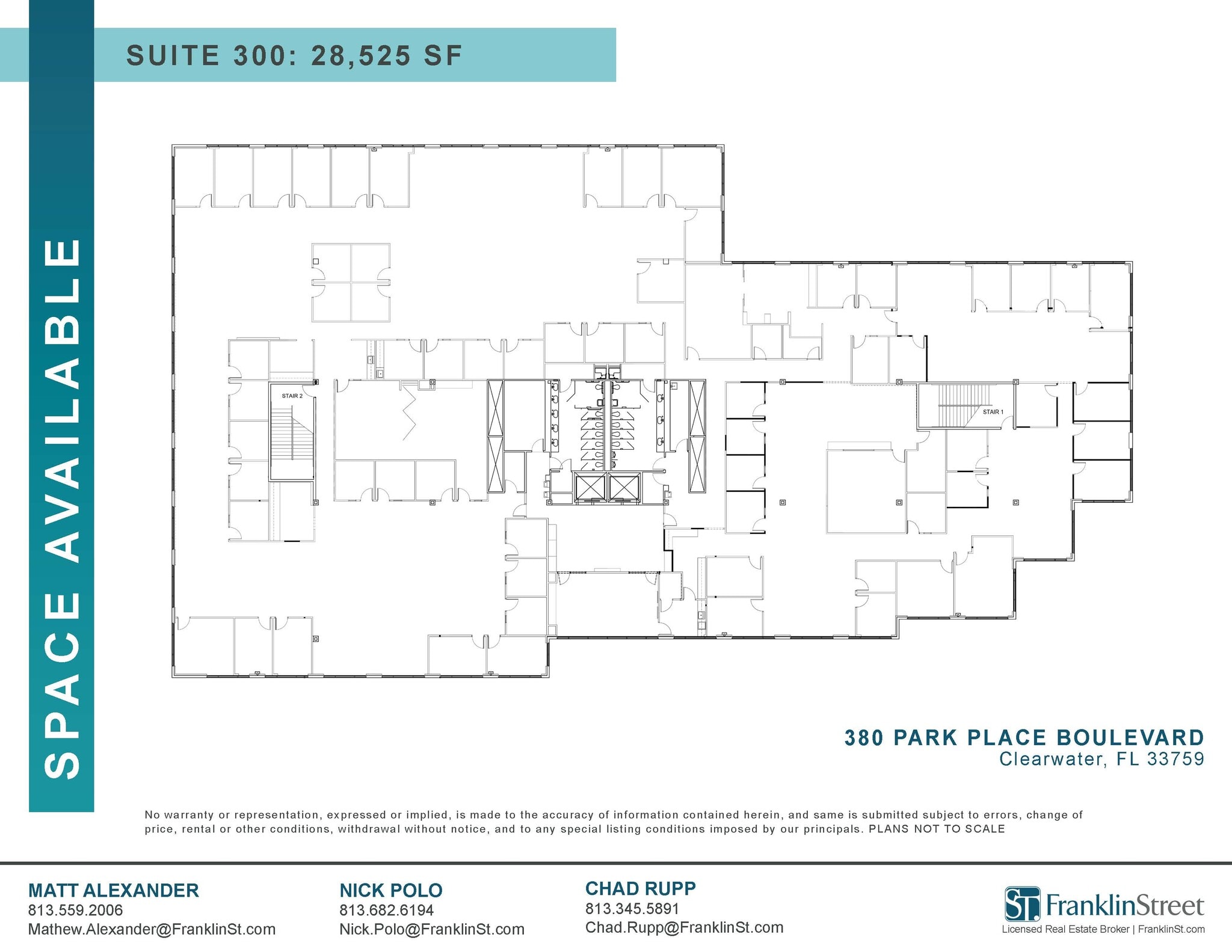 380 Park Place Blvd, Clearwater, FL for lease Interior Photo- Image 1 of 1